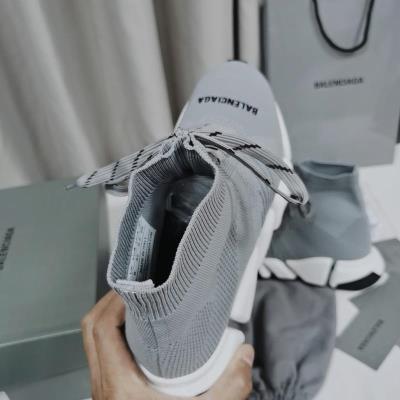 wholesale quality balenciaga speed 2.0 grey white black